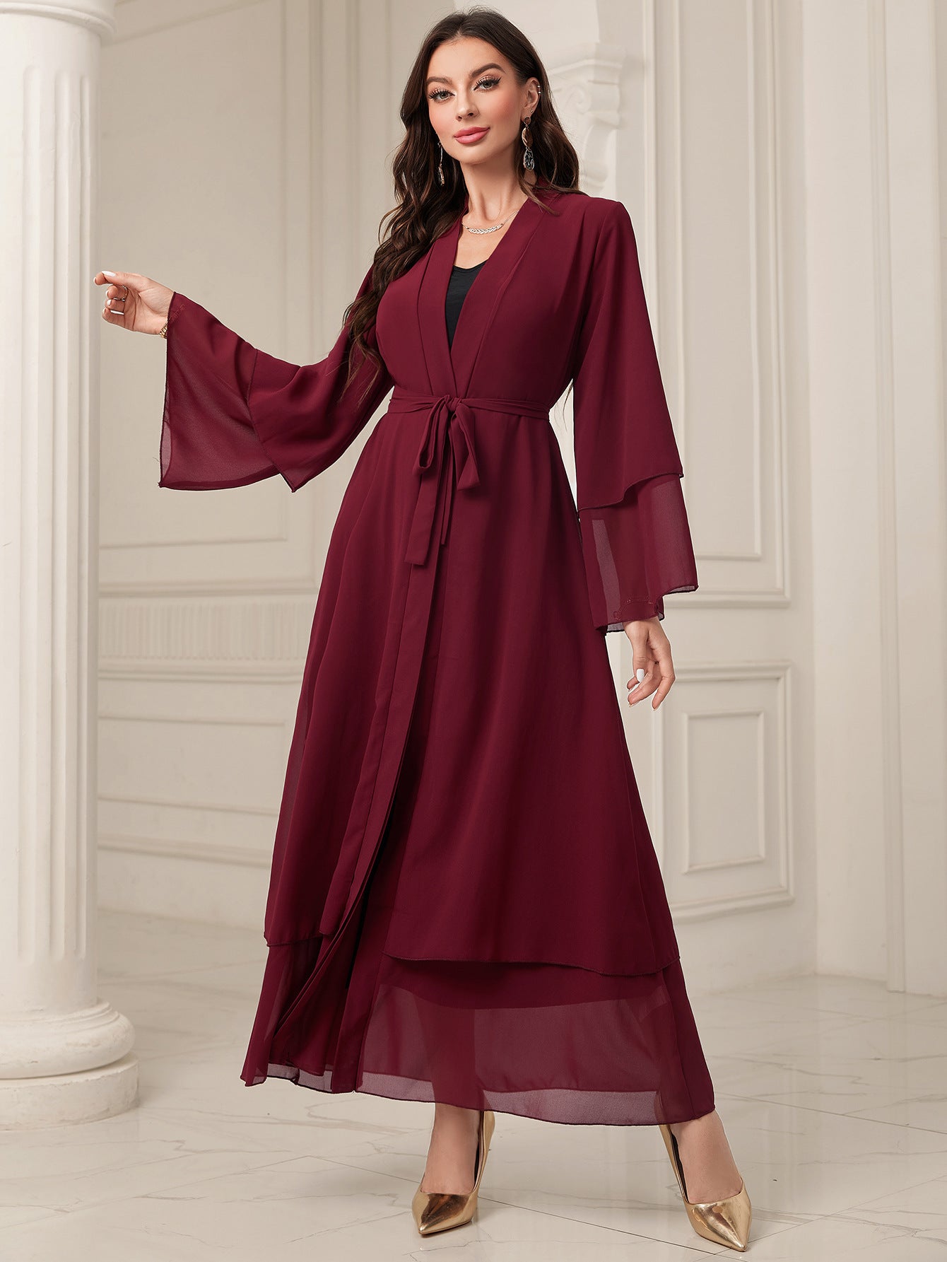 LAYLA™ | Robe en gaze de chiffon