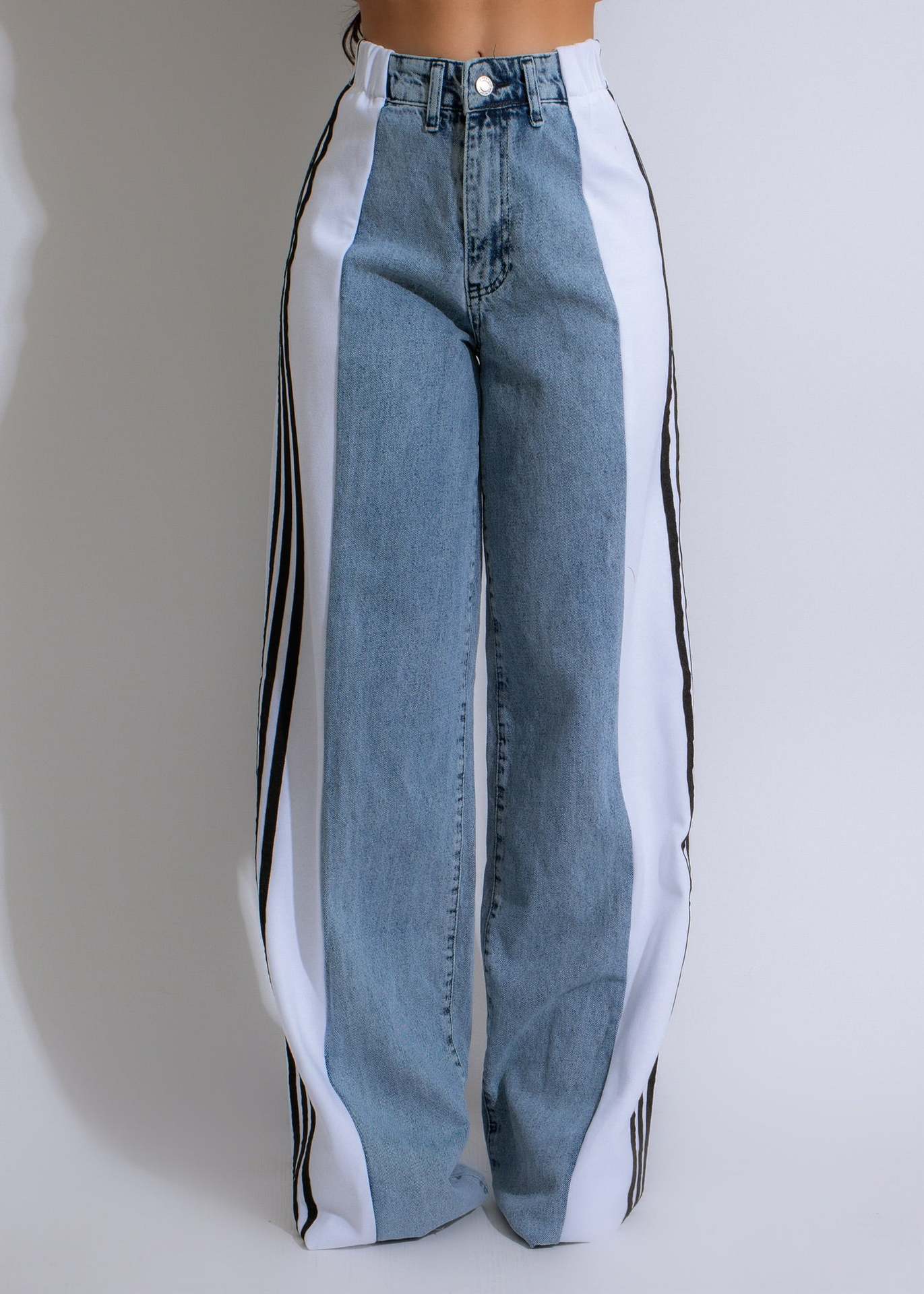 Pantalon Streetwear à Bandes Latérales – Confort & Style Urbain