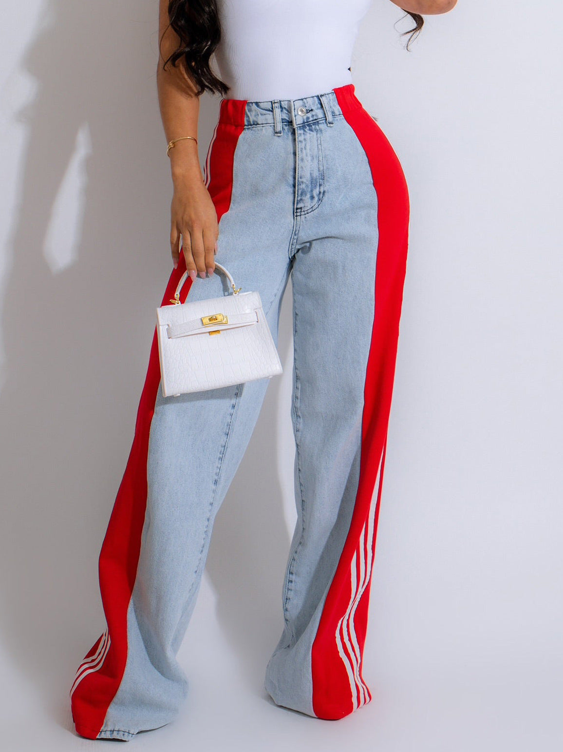 Pantalon Streetwear à Bandes Latérales – Confort & Style Urbain