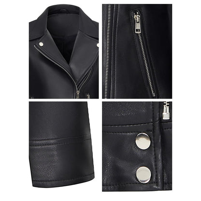 LÉNA™ | Veste en cuir courte
