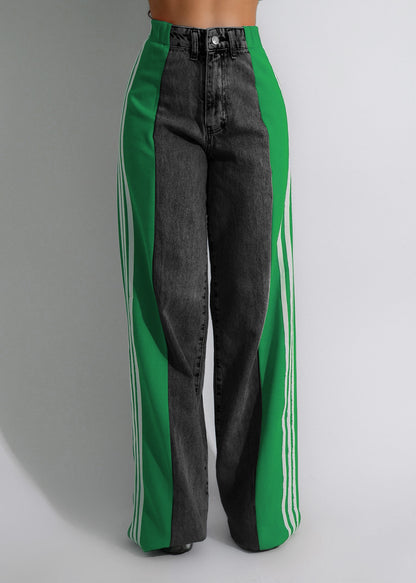 Pantalon Streetwear à Bandes Latérales – Confort & Style Urbain