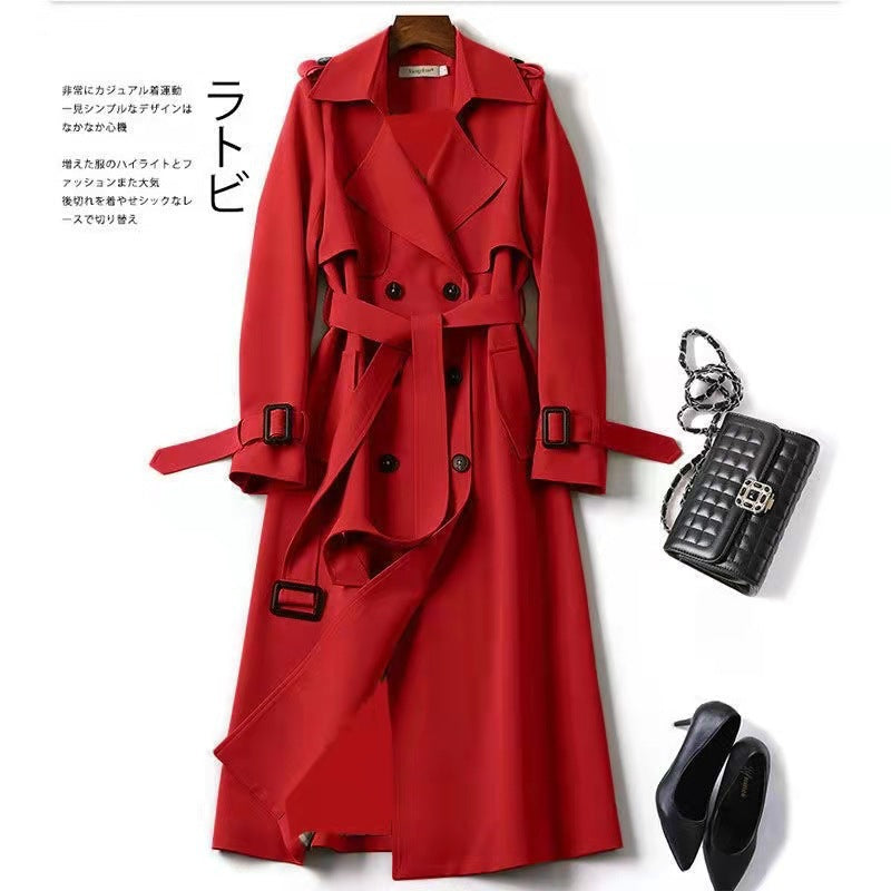 INÈS™ | Trench croisé longueur midi