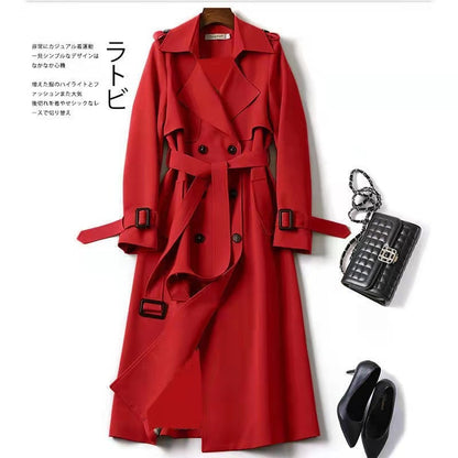 INÈS™ | Trench croisé longueur midi