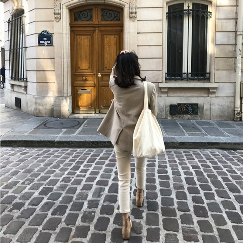 CLARA™ | Blazer à carreaux rétro