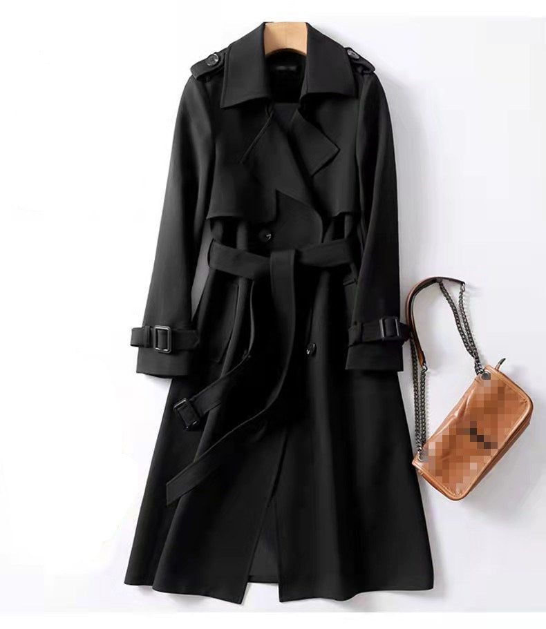 INÈS™ | Trench croisé longueur midi