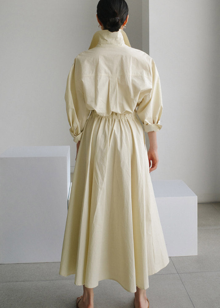 IRIS™ | Robe fluide à manches longues et taille élastique