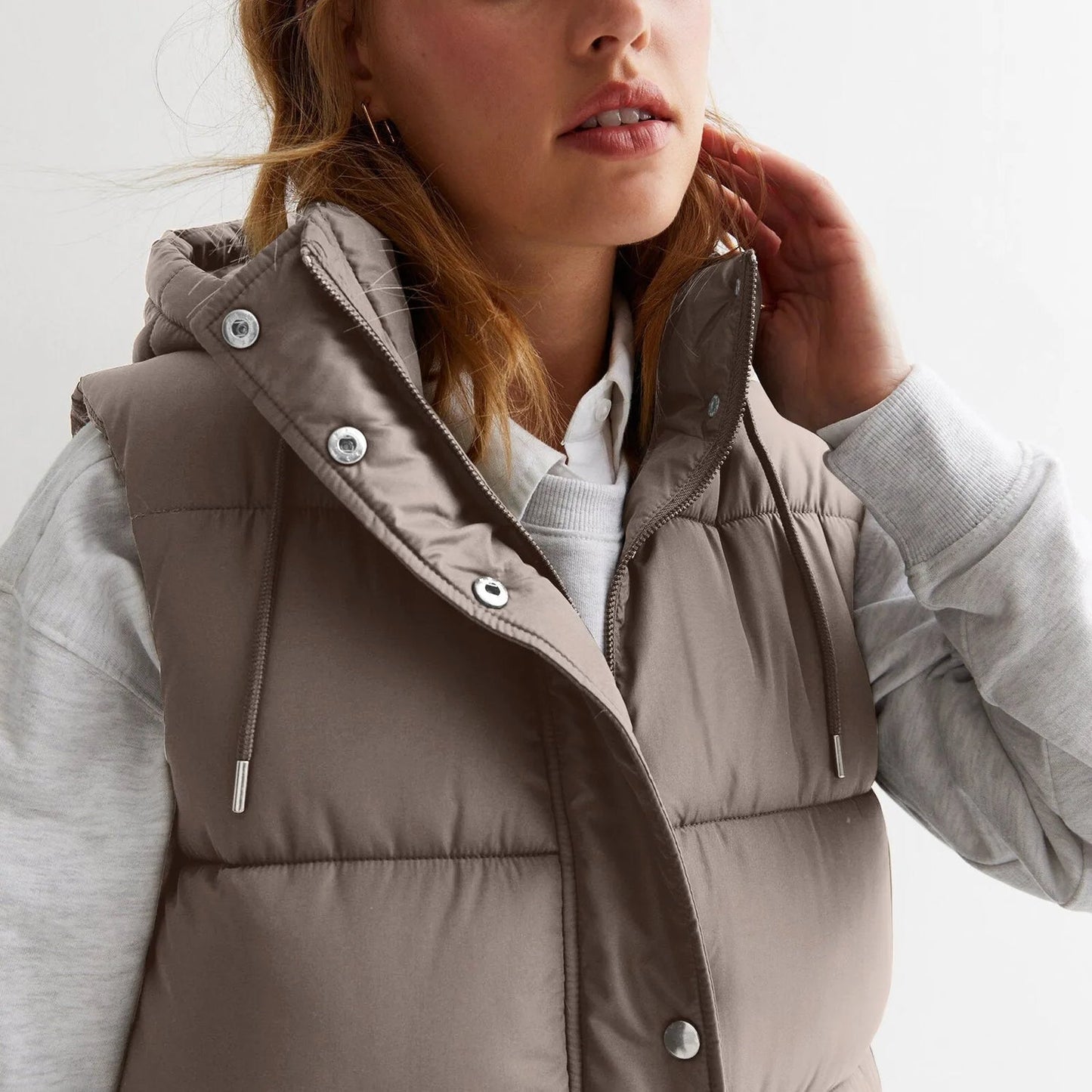 SELMA™ | Gilet long à capuche