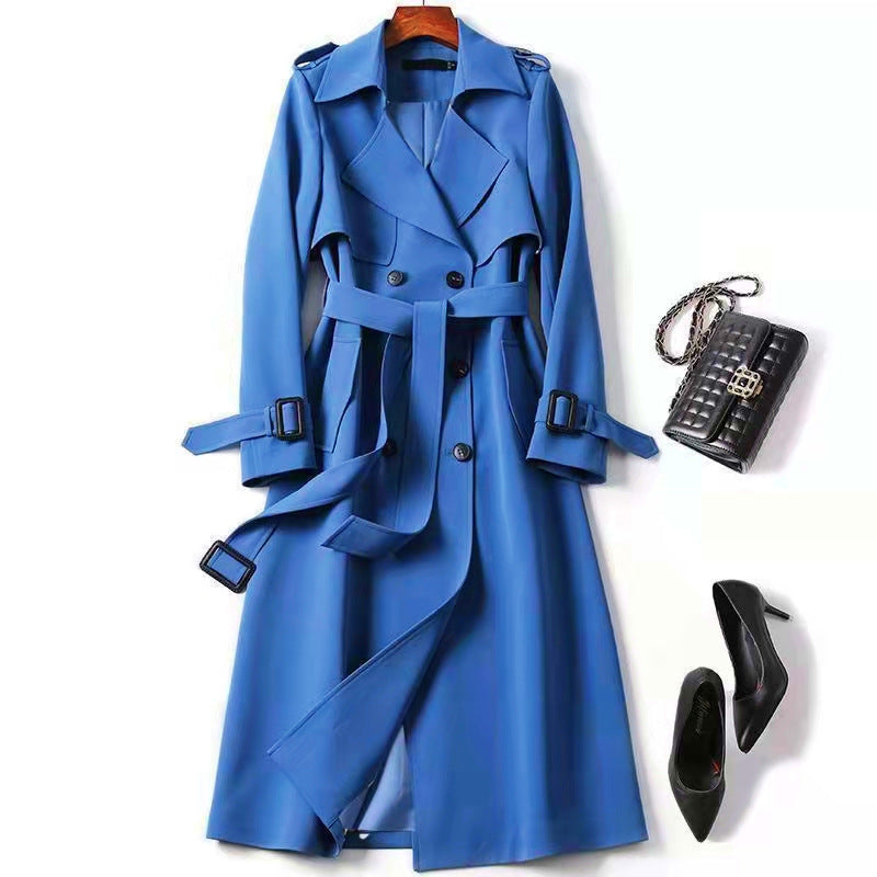 INÈS™ | Trench croisé longueur midi