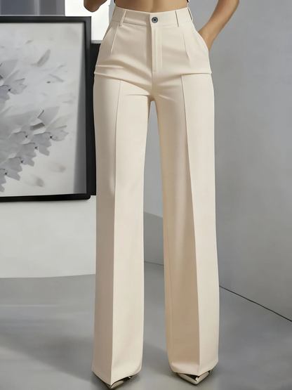 Pantalon Taille Haute Élégant LUXIA