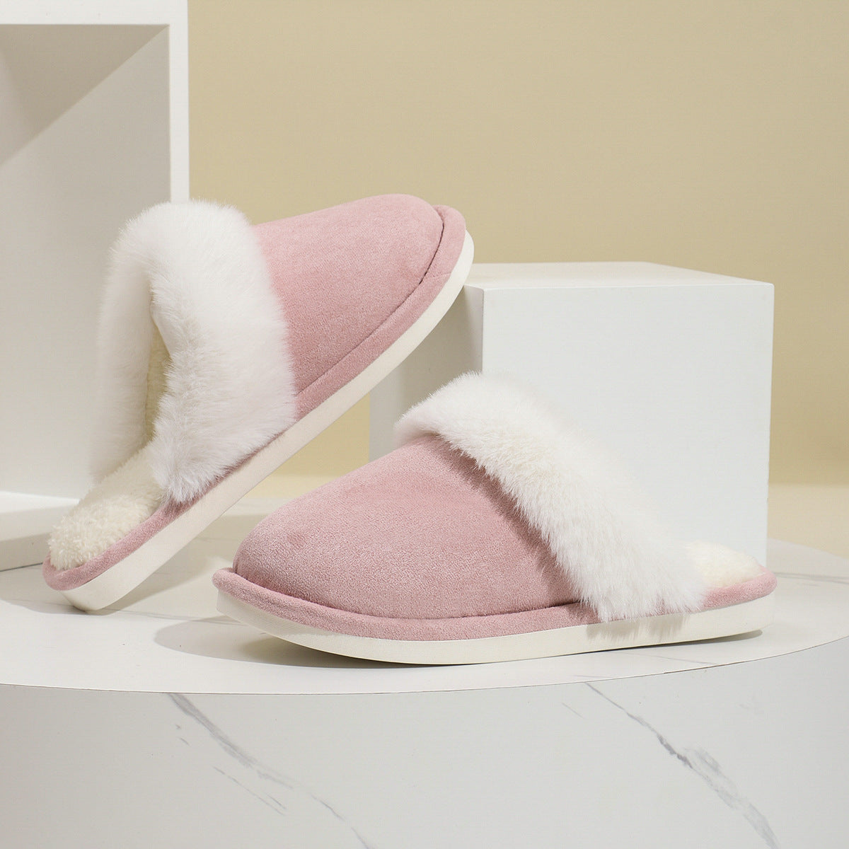 LÉONIE™ | Chaussons fourrés doux