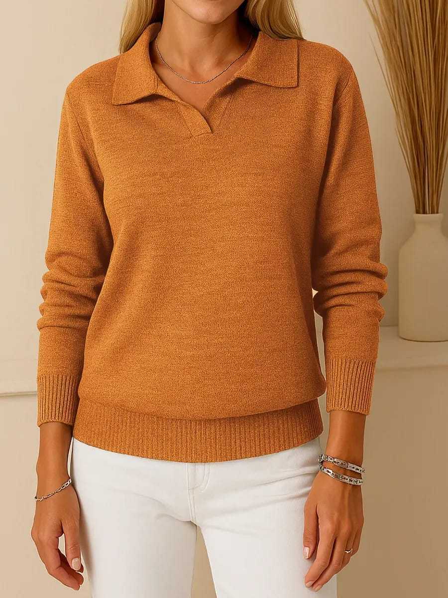 LIVIA™ | Pull loose col polo