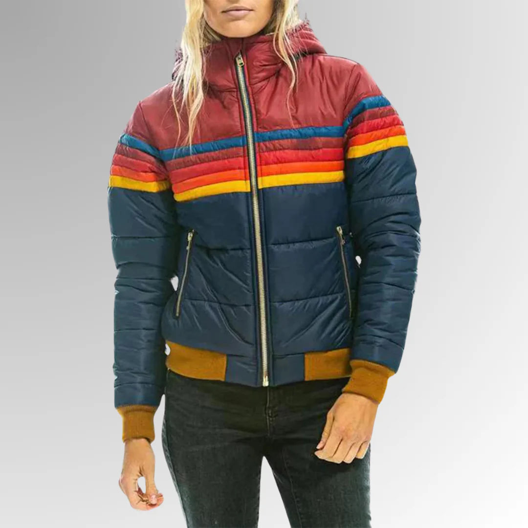 CÉLESTE™ | Doudoune matelassée capuche
