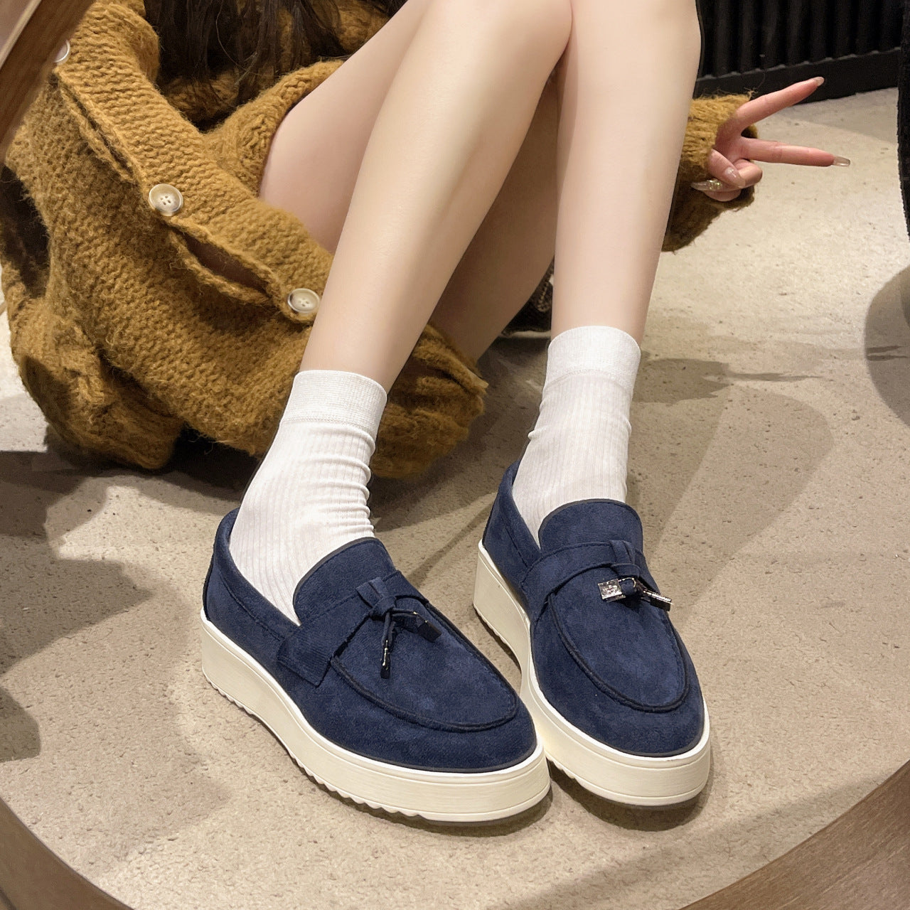 LOLA™ | Chaussures oversize plateforme caoutchouc