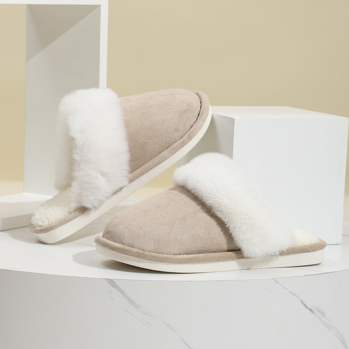 LÉONIE™ | Chaussons fourrés doux
