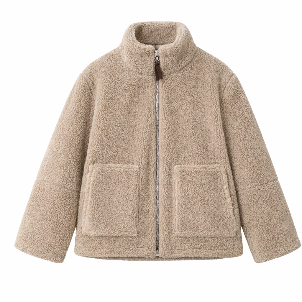 ELVYN | Veste en sherpa polaire chaude