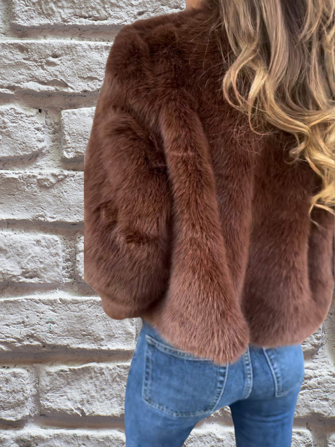 Venicia™ - Veste en Fourrure Luxueuse