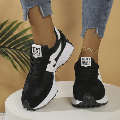 Sneakers URBAN RUN | Semelle Chunky & Design Bicolore Sport