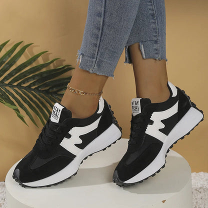 Sneakers URBAN RUN | Semelle Chunky & Design Bicolore Sport