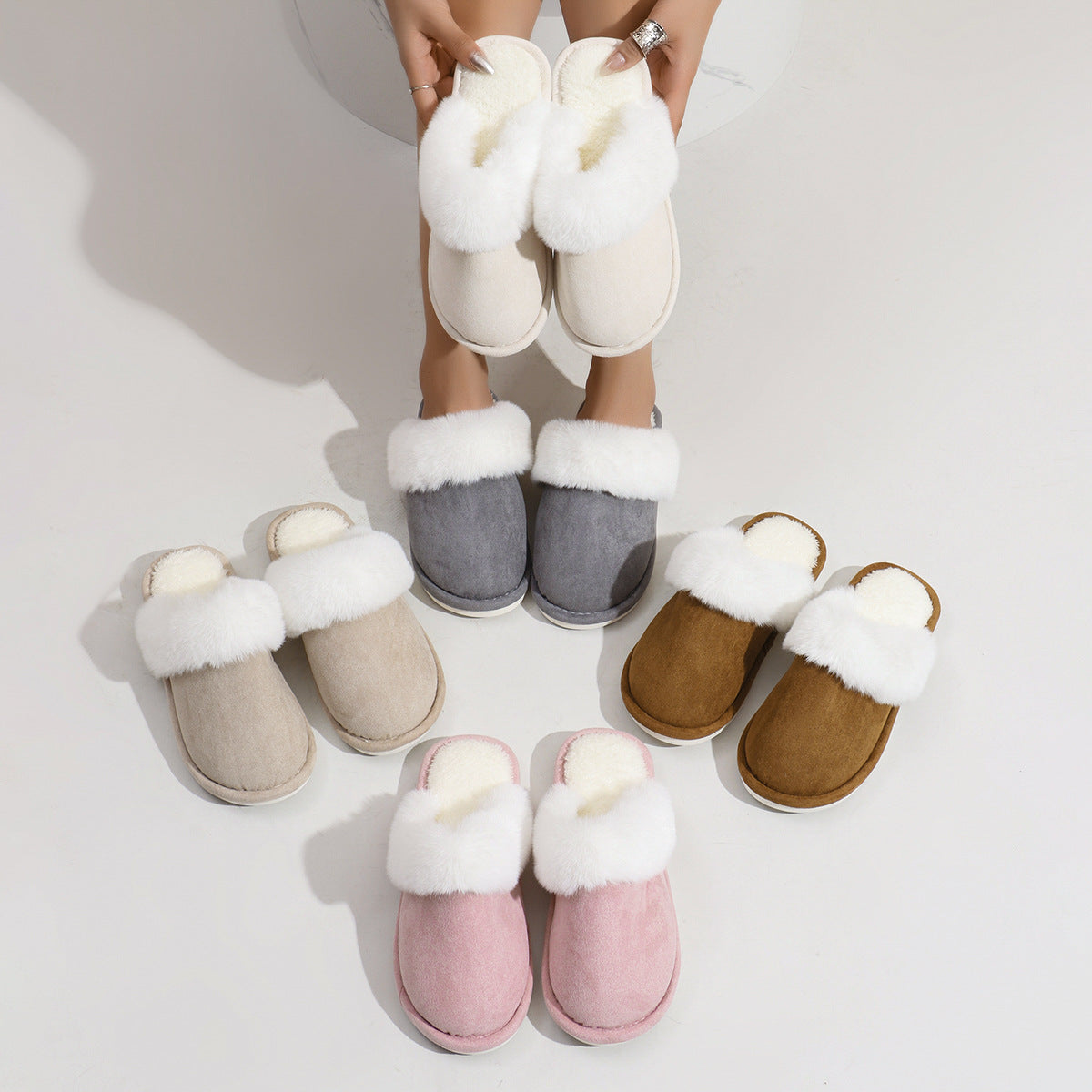 LÉONIE™ | Chaussons fourrés doux