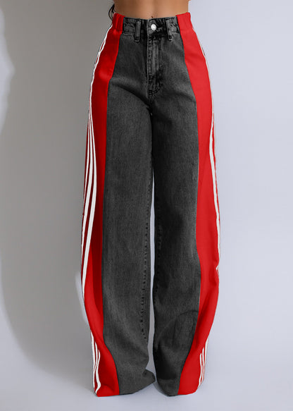 Pantalon Streetwear à Bandes Latérales – Confort & Style Urbain