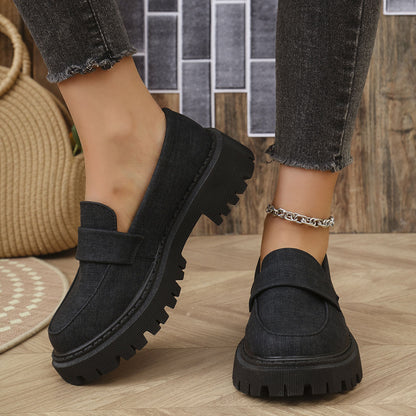 LOUISE™ | Mocassins plateforme rétro