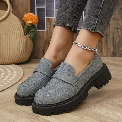 LOUISE™ | Mocassins plateforme rétro