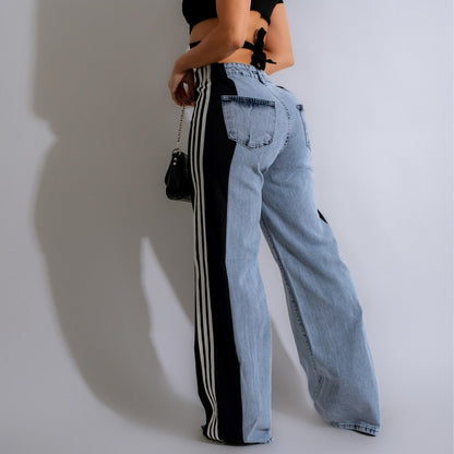 Pantalon Streetwear à Bandes Latérales – Confort & Style Urbain