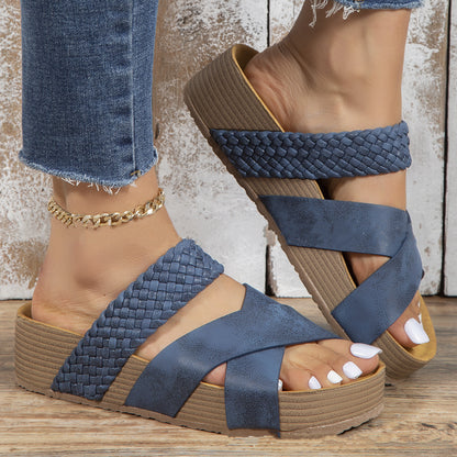 SELENE™ | Sandales en cuir souple