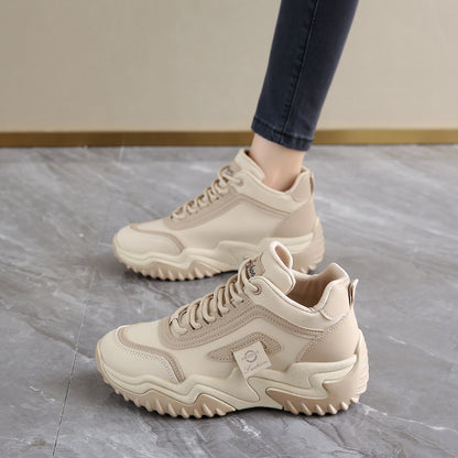 LÉNA™ | Baskets dad shoes montantes