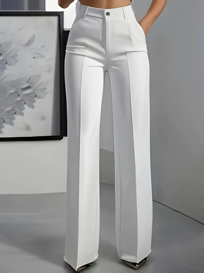 Pantalon Taille Haute Élégant LUXIA